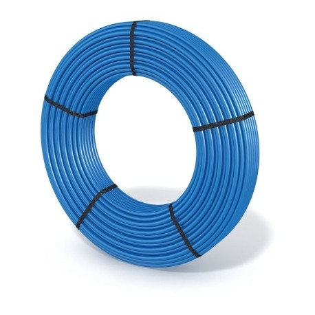 PEX-C tube d16 600m BLEU