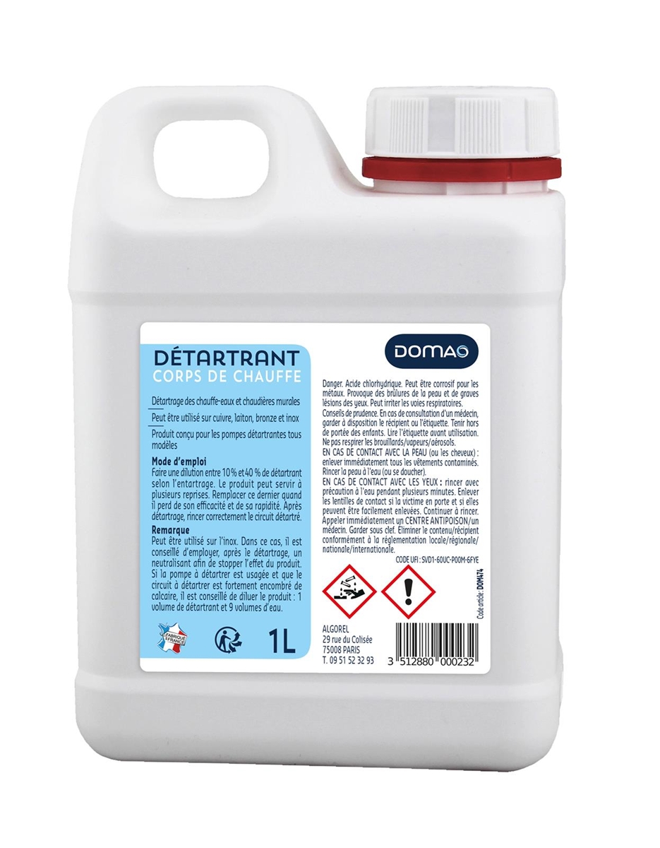 Détartrant corps de chauffe DOMAO 10L