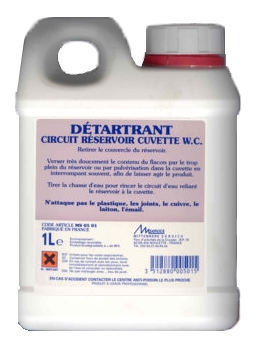 BIDON 1L DETARTRANT RES.CUVETTE.WC