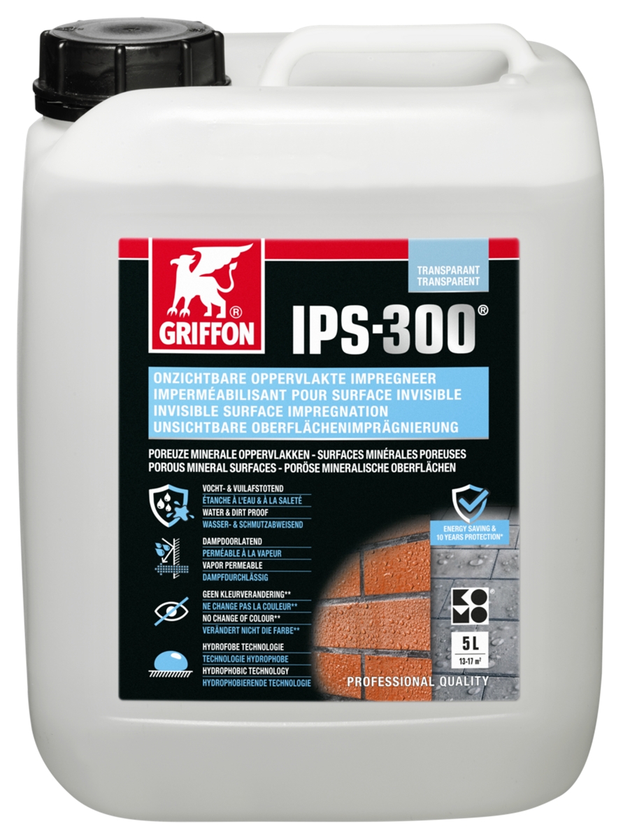 IPS-300 Imperméabilisant pour surface jerricane 5L transparent