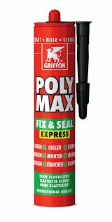 POLY-MAX  FIX & SEAL NOIR EXPRESS Mastic-Colle