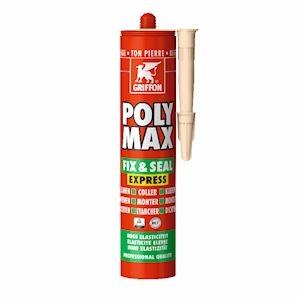 Poly Max Fix&Seal Express beige - cartouche 435 G