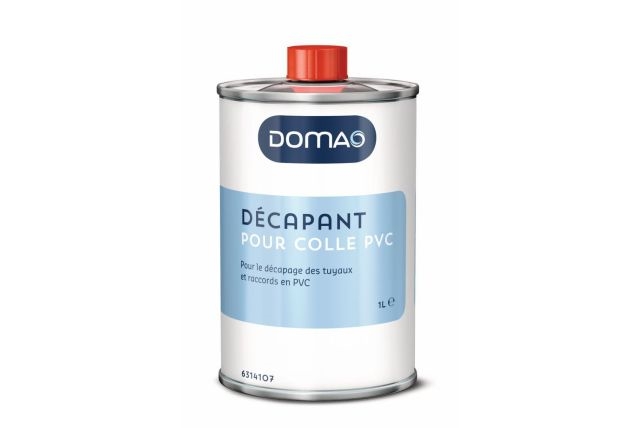 DOMAO décapant 1L pour PVC rigide, PVC-C en ABS