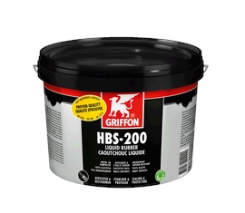 HBS-200 Caoutchouc liquide 5L, étanchéifier les surfaces à l