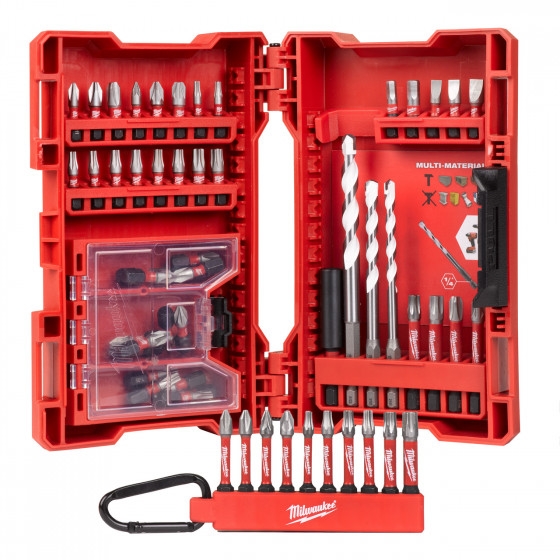 COFFRET EMBOUTS SHOCKWAVE + MOUSQUETON