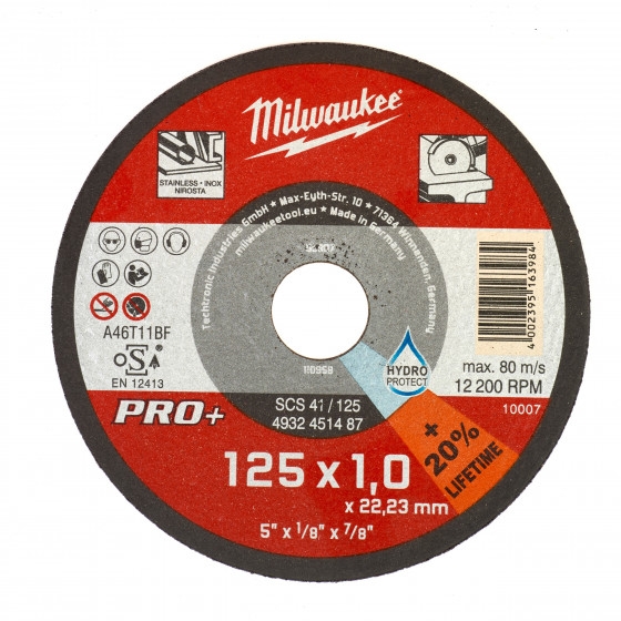 DISQUE A TRONCONNER PRO+ 125MM EP