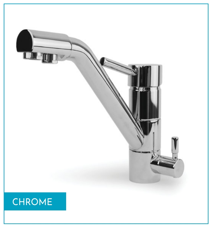 ROBINET CHROME 3 VOIES CUISINE