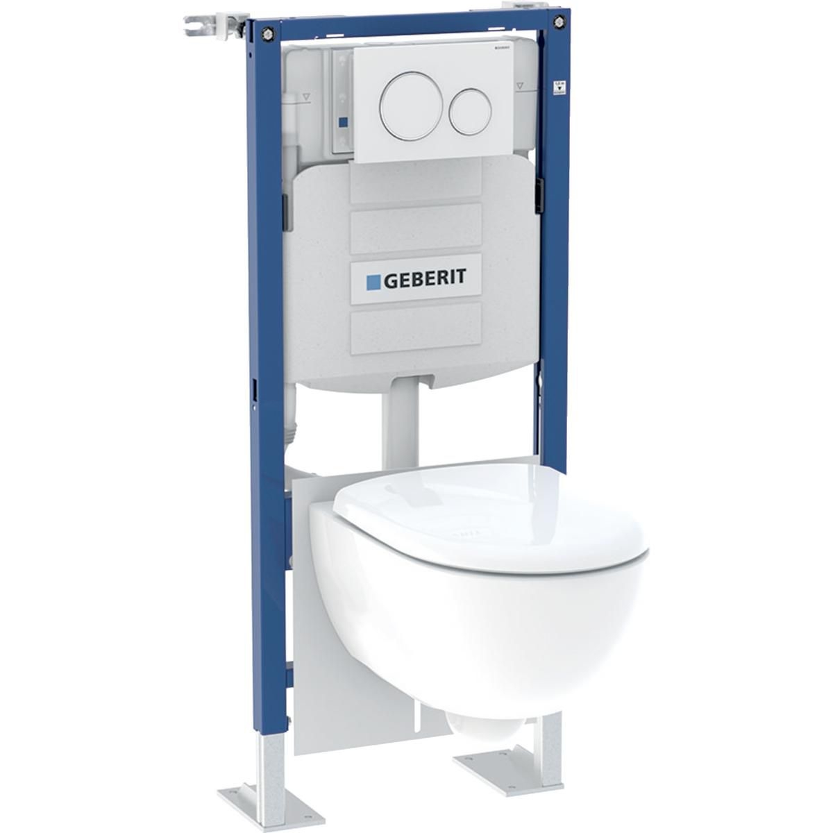 Bâti-pack® WC Geberit Duofix 112 cm Sigma 12 cm Sigma20 et WC Renova Caréné