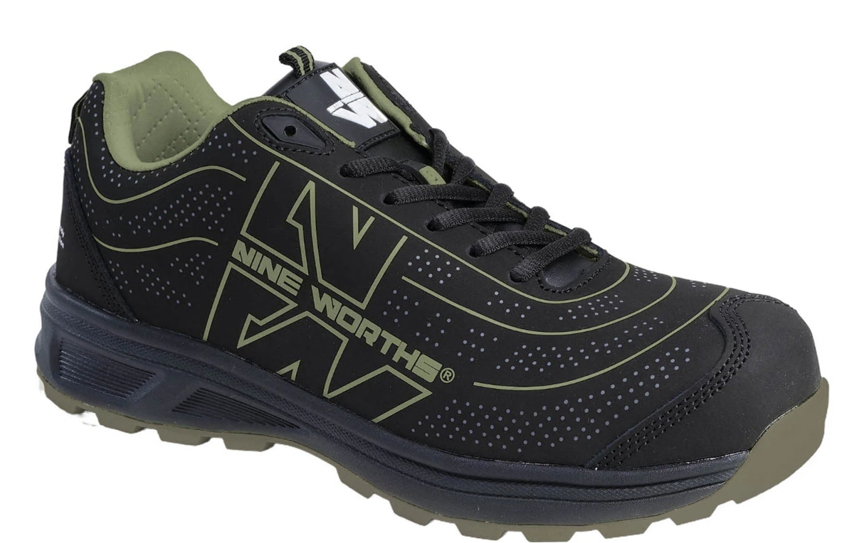 CHAUSSURES BASSES DE SECURITE SPILL Noir / kaki 42