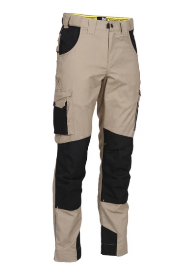 PANTALON DE TRAVAIL ADAM Beige / Noir 40