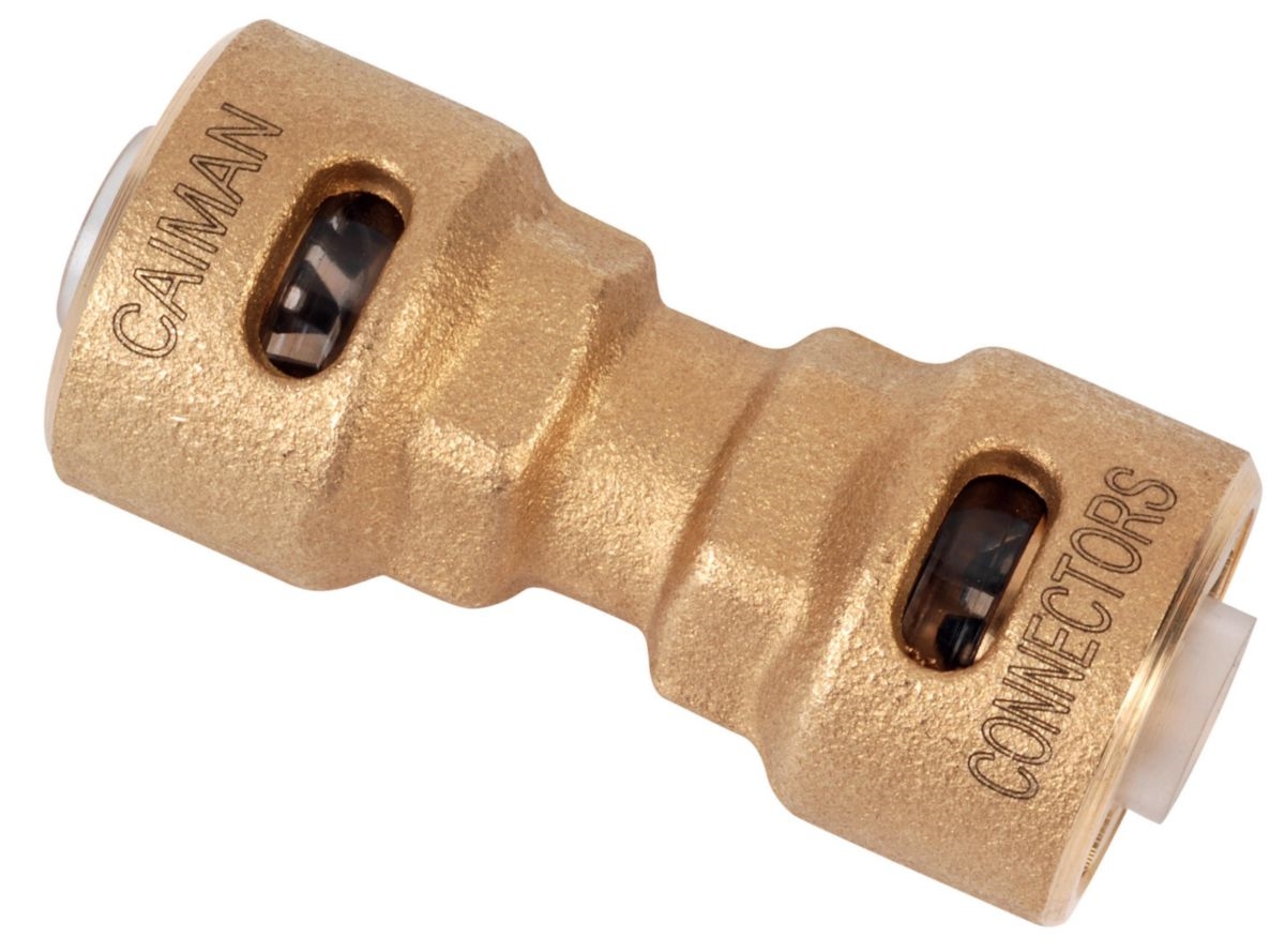 CAIMAN CONNECTORS Raccord rapide droit à pression 1/4