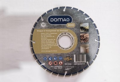 DOMAO DISQUE BÉNÉFICIANT DE LA TECHNOLOGIE VB DIAMÈTRE 125