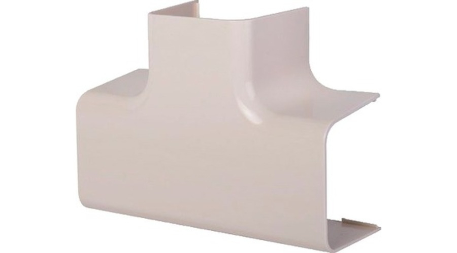 ARTIPLASTIC T de dérivation type 08 blc pour goulotte 80mm blanc